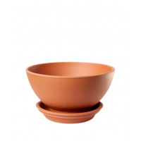 Bowl ceramic smooth Terra 1 l