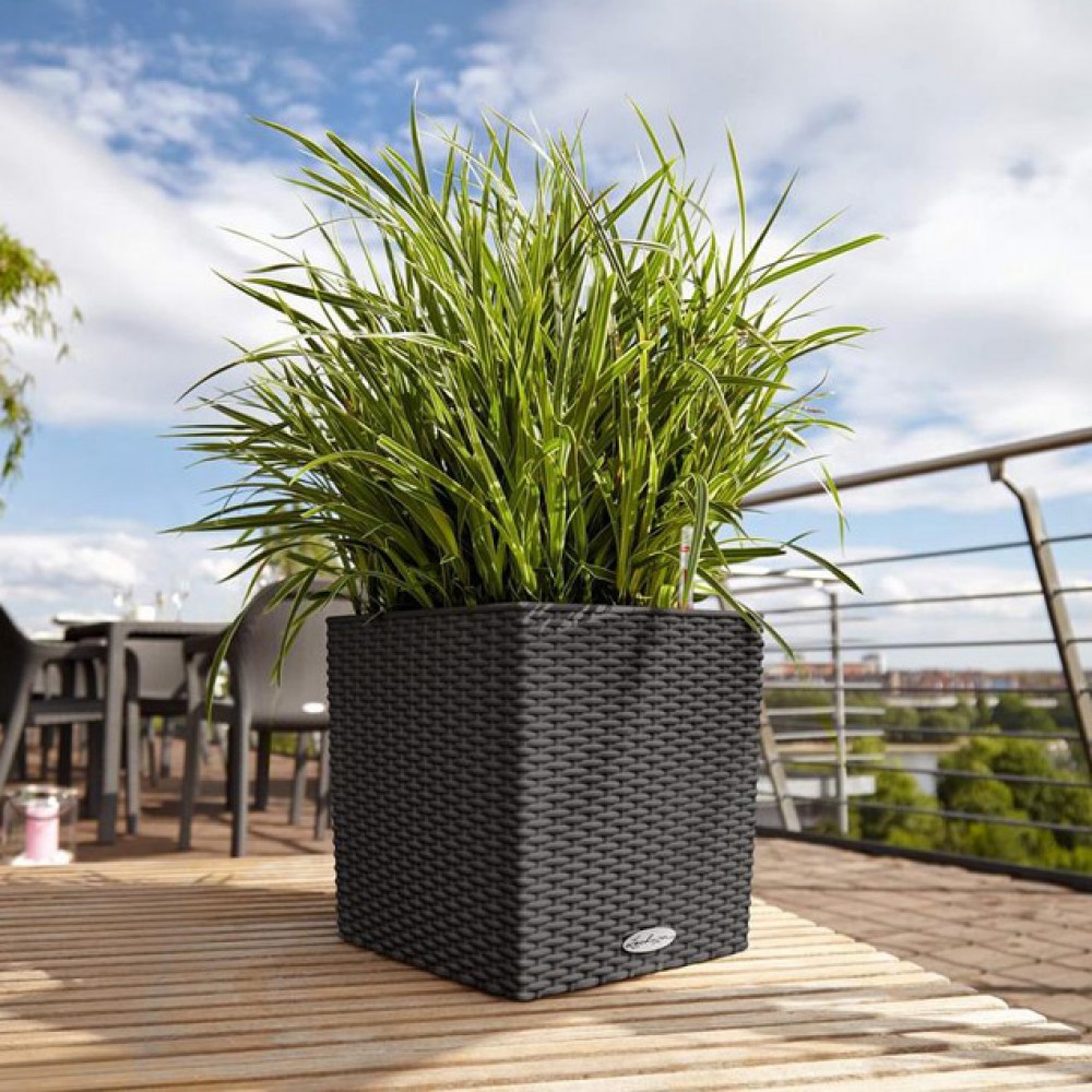 Flowerpot Lechuza CUBE Cottage 30