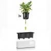 Вазон Lechuza CUBE Glossy Triple