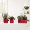 Вазон Lechuza CUBE Glossy Triple