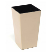 Cache-pot Phinezia square 40*40, with a tab, plastic