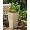 Cache-pot Phinezia rattan 30*30, with a tab, plastic